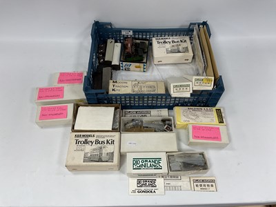Lot 543 - Seventeen 'N' Gauge/2mm Kits, comprising eight...