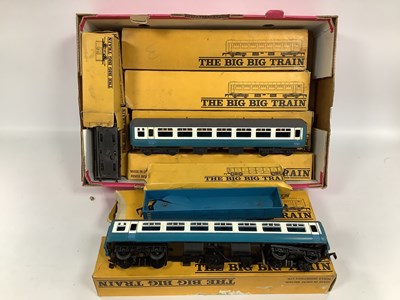 Lot 394 - A quantity of Triang Big Big Train 0 gauge...