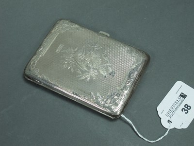 Lot 38 - A Hallmarked Silver Aide Memoire, Birmingham...