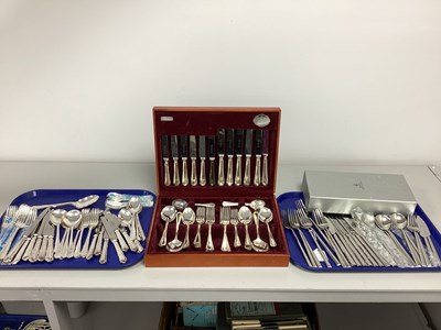 Lot 161 - Royal Doulton Part Canteen of 18/10 Stainless...