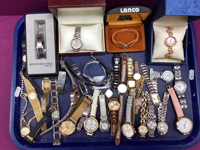 Lot 183 - A Selection of Modern Ladies Wristwatches,...