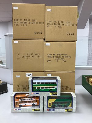 Lot 869 - Thirty Six Diecast Model Buses by Sunbeam...