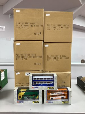 Lot 871 - Thirty Six Diecast Model Buses by Sunbeam...