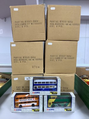 Lot 867 - Thirty Six Diecast Model Buses by Sunbeam...