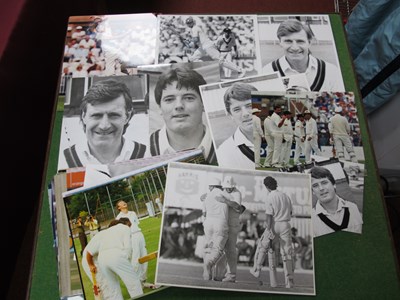 Lot 674 - Cricket Press Photographs, England, Pakistan,...