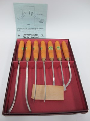 Lot 1418A - Henry Taylor Tools Ltd, Sheffield, a set of...
