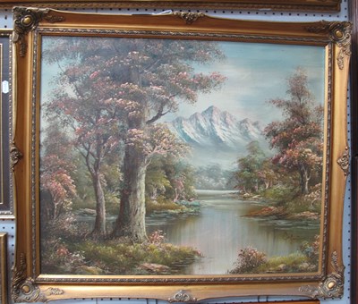 Lot 1531 - Cafieri, Woodland River Landscape with...