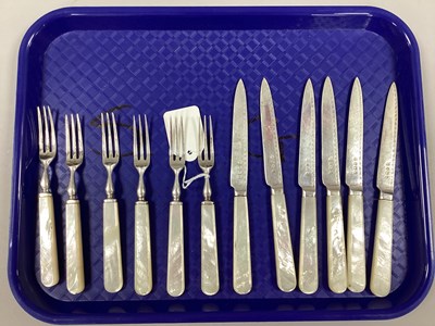 Lot 28 - A Matched Set of Six Hallmarked Silver and...