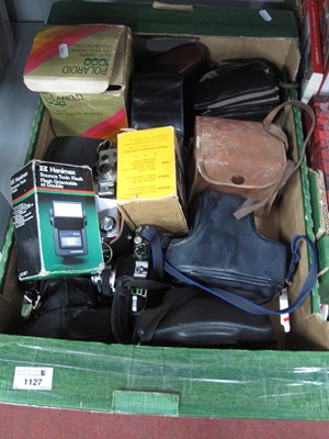 Lot 1127 - Cameras; Pentax ME Super with 50mm f/1.7,...