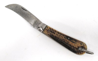 Lot 1350 - A Single Blade Folding Pruning Knife, blade...