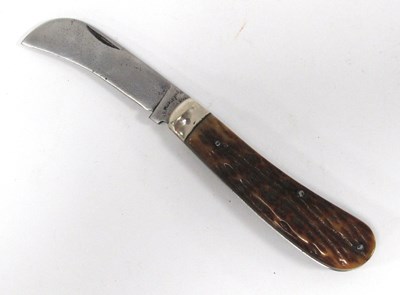 Lot 1360 - A Single Blade Folding Pruning Knife,...