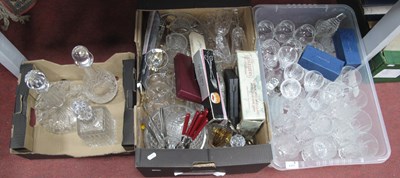 Lot 1171 - Glassware - wine, whisky, tumblers de, water...