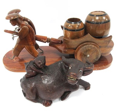 Lot 1475 - Wooden Smokers Companion, featuring two...