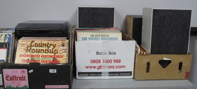 Lot 1123 - JVC Stack System and Speakers, Ikea speakers, ....