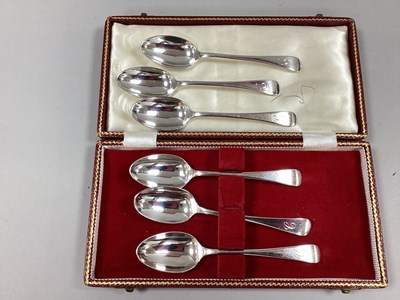 Lot 5 - A Set of Six Late Victorian Hallmarked Silver...