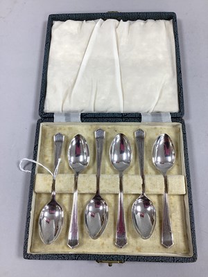 Lot 3 - A Set of Six Hallmarked Silver Coffee Spoons,...