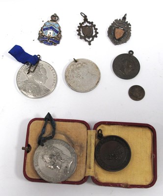 Lot 1334 - The Reign of Aleksander 3rd Broze Medallion,...