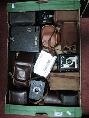 Lot 1049 - Cameras; Rollei A110 in original case and box,...