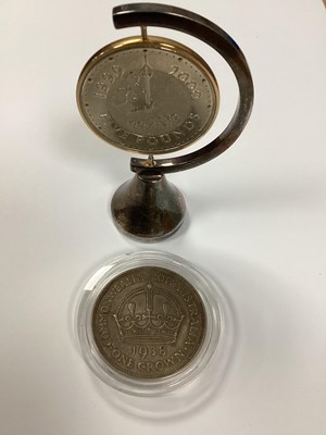 Lot 558 - 1938 Australia Silver Wreath Crown, together...