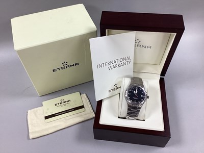 Lot 220 - Eterna; A Modern Monterey Eterna Matic Gent's...