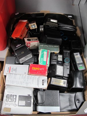 Lot 1066 - Camera Flashes; Rollei E15B boxed, Jessops...