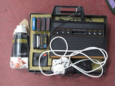 Lot 1130 - Atari Games Console CX-2600U Video Computer...
