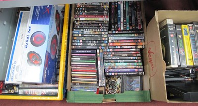 Lot 1073 - Aiwa VHS Player and Tapes, Sony C.D. Player...