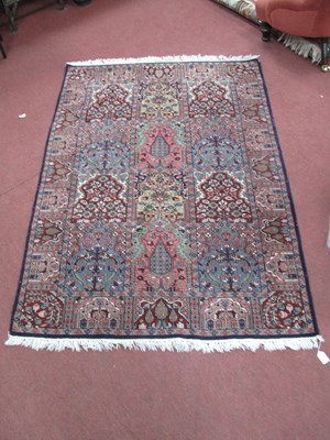 Lot 1579 - Middle Eastern Wool Tasselled Rug, with Tree...