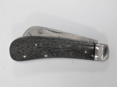 Lot 1369 - A Single Blade Folding Pruning Knife, textured...