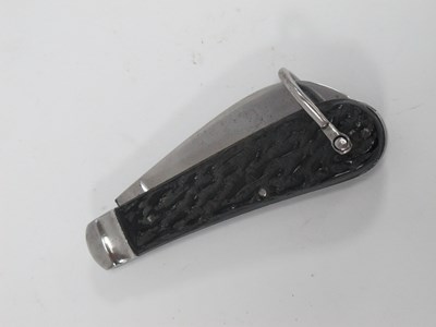 Lot 1367 - A Single Blade Folding Pruning Knife, textured...
