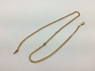 Lot 82 - A Modern 9ct Gold Curb Link Chain, (3.9grams).