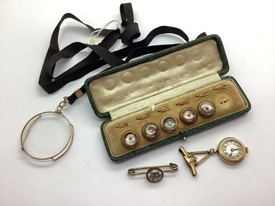 Lot 229 - An Art Deco Style Ladies Brooch Watch,...