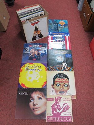 Lot 643 - Film and TV Soundtrack LPs, fifty plus records,...