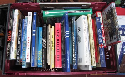 Lot 1101 - A quantity of books often with a transport...