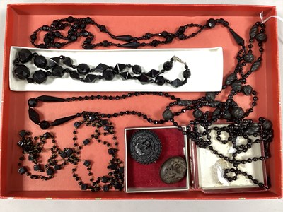 Lot 146 - A Victorian Bog Oak Brooch, carved and pierced...