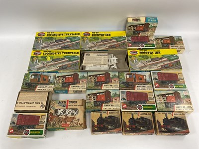 Lot 663 - Nineteen Boxed OO / HO Scale Plastic Model...
