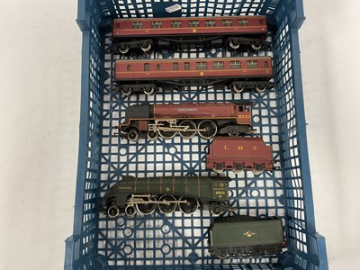 Lot 654 - Two Hornby OO steam outline locomotives, a 4-6-...