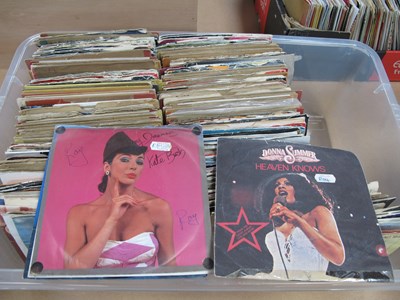Lot 704 - Lot of 250+ 7” Rock & Pop Singles, mostly...