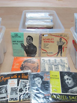 Lot 677 - A lot of 80+ Vocal & Jazz 7” EPs, mainly 1950s,...