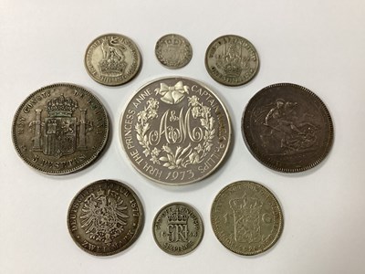 Lot 568 - Collection Of Silver Coinage, includes an 1820...