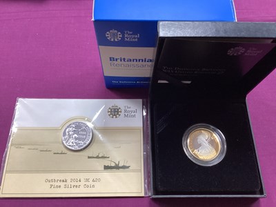 Lot 544 - 2015 Royal Mint Silver Proof Piedfort...