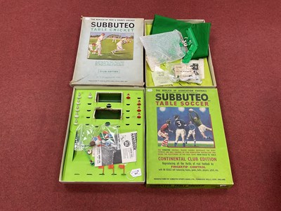 Lot 847 - Subbuteo interest. To include Table Cricket...