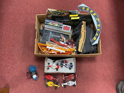Lot 592 - Scalextric 1:32 slot car interest. To include...