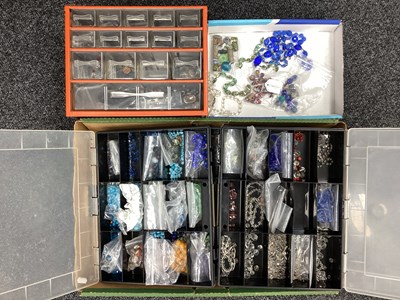 Lot 165 - A Large Mixed Lot of Assorted Costume Beads,...