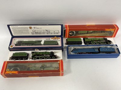 Lot 692 - Four boxed 00 gauge LNER locomotives: a...