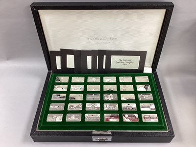 Lot 35 - Franklin Mint; A Set of Thirty 'The Official...