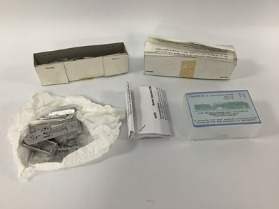 Lot 778 - Two N gauge body only metal kits for an ex-LMS...