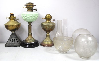 Lot 1164 - Early XX Century Black Glaze Terracotta Oil...
