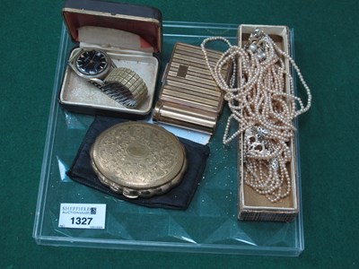 Lot 1341 - Trelawn Gents Wristwatch. Stratton & Kigu...