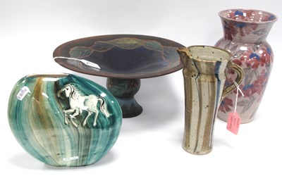 Lot 1188 - Jackie Watson Comport 30cm diameter, Terry...
